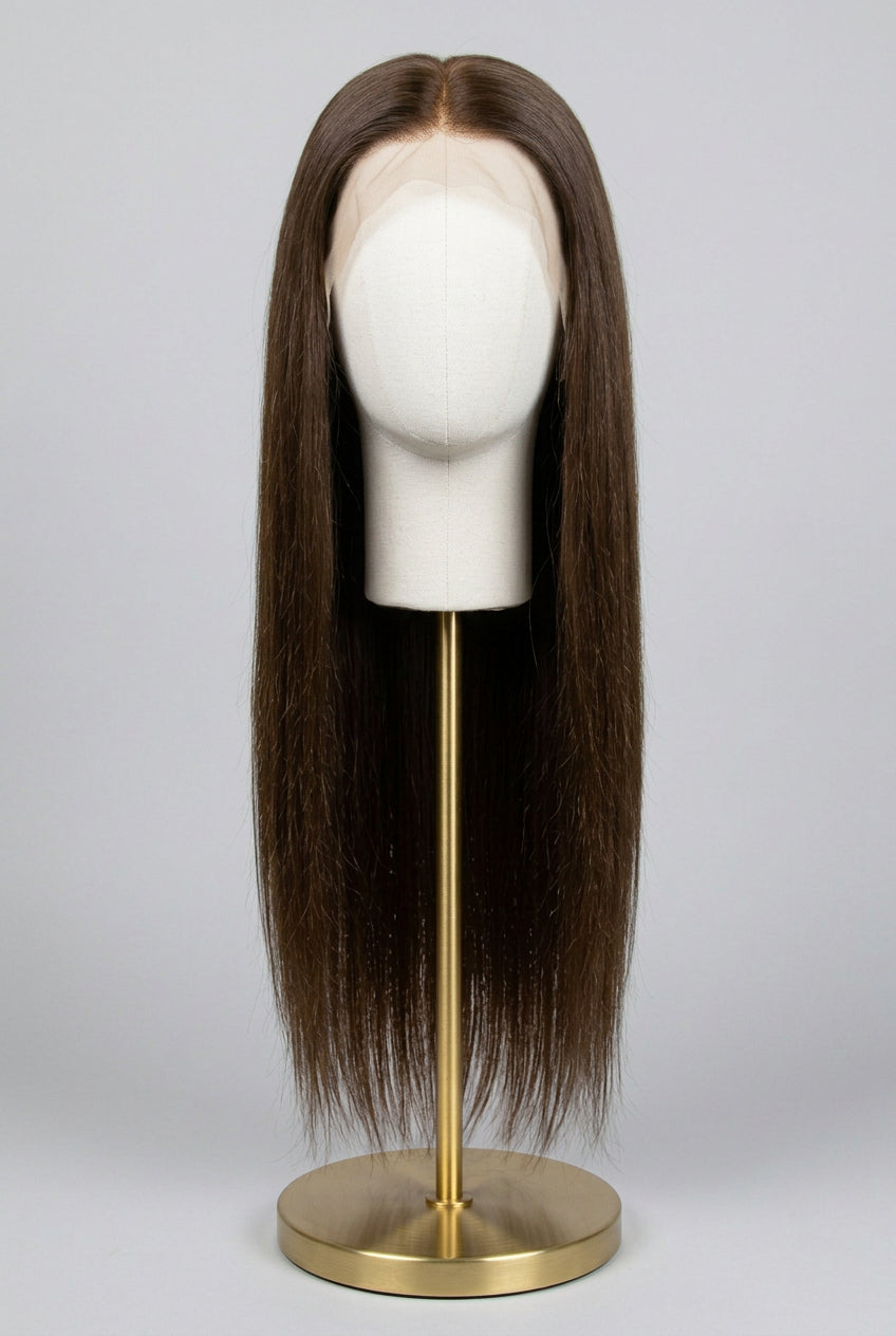 Perruque Coffee (VIRGIN HAIR) - Maggy Kloset