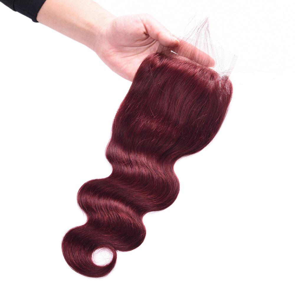 Lace Closure Ondulée Couleur #99j - Maggy Kloset